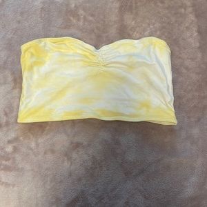 yellow tube top